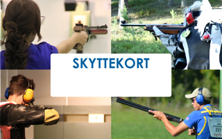 Skyttekort från skyttesportsförbundet